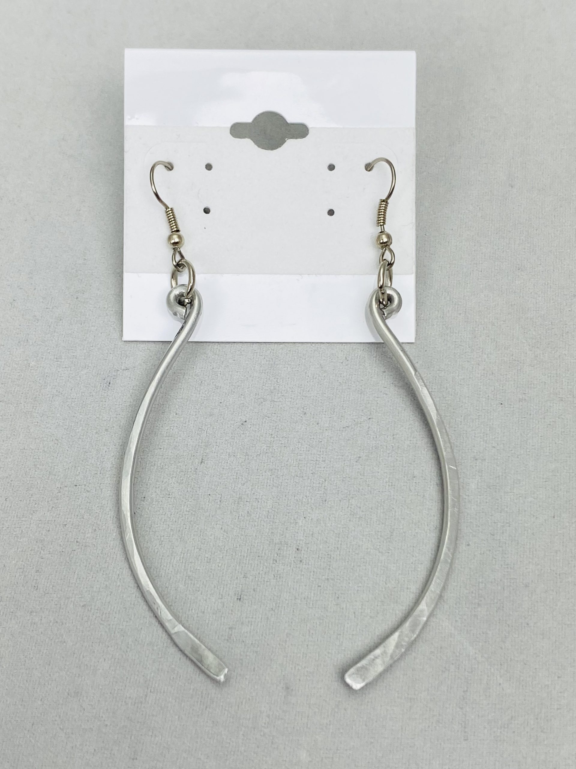 AJA Extra Large Textured Crescent Earrings