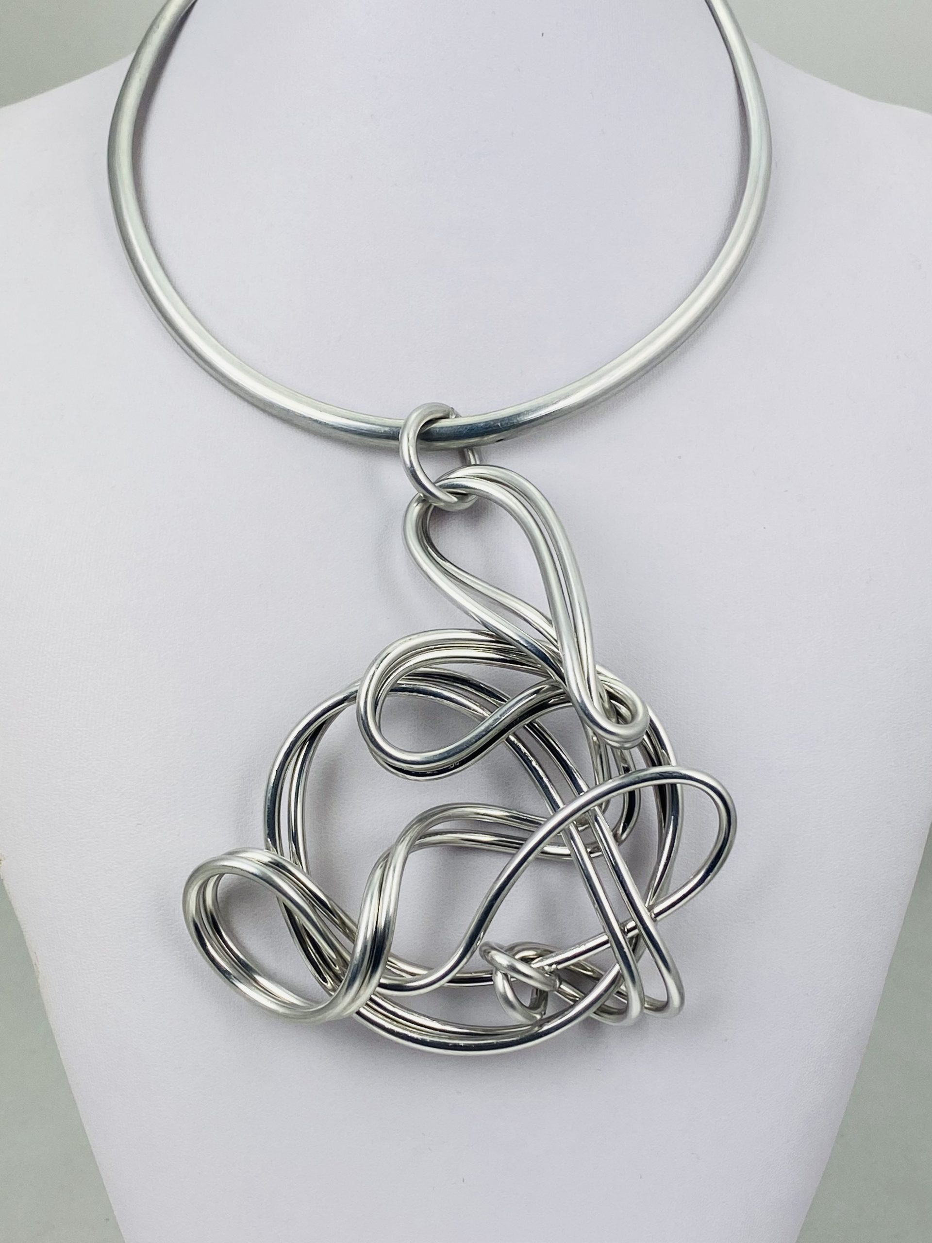 AJA Abstract Necklace Pendant
