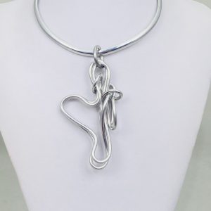 AJA Abstract Necklace Pendant #227