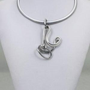 AJA Abstract Necklace Pendant #224