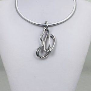 AJA Abstract Necklace Pendant #225