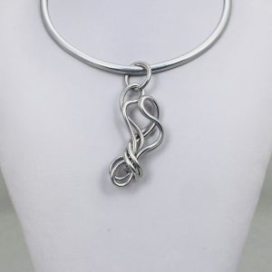 AJA Abstract Necklace Pendant #223