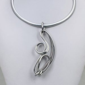 AJA Abstract Necklace Pendant #228