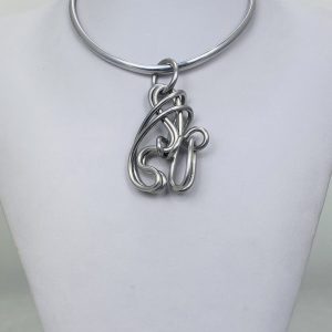 AJA Abstract Necklace Pendant #234