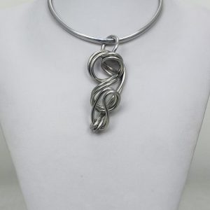 AJA Abstract Necklace Pendant #236