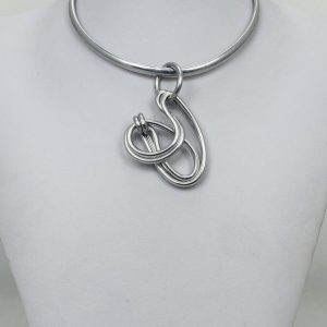 AJA Abstract Necklace Pendant #231