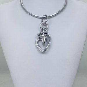 AJA Abstract Necklace Pendant #235