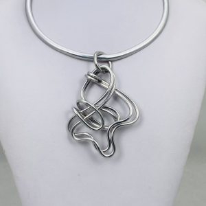 AJA Abstract Necklace Pendant #237