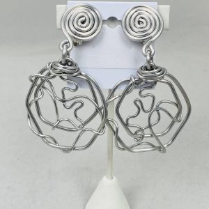 AJA Dangle Clip-On Earrings #541