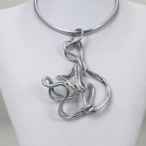 AJA Abstract Necklace Pendant #241