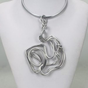AJA Abstract Necklace Pendant #239