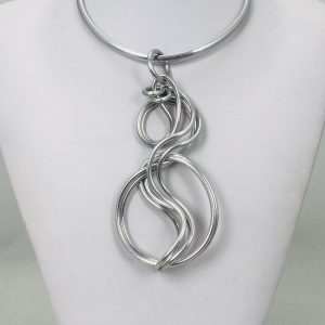 AJA Abstract Necklace Pendant #238